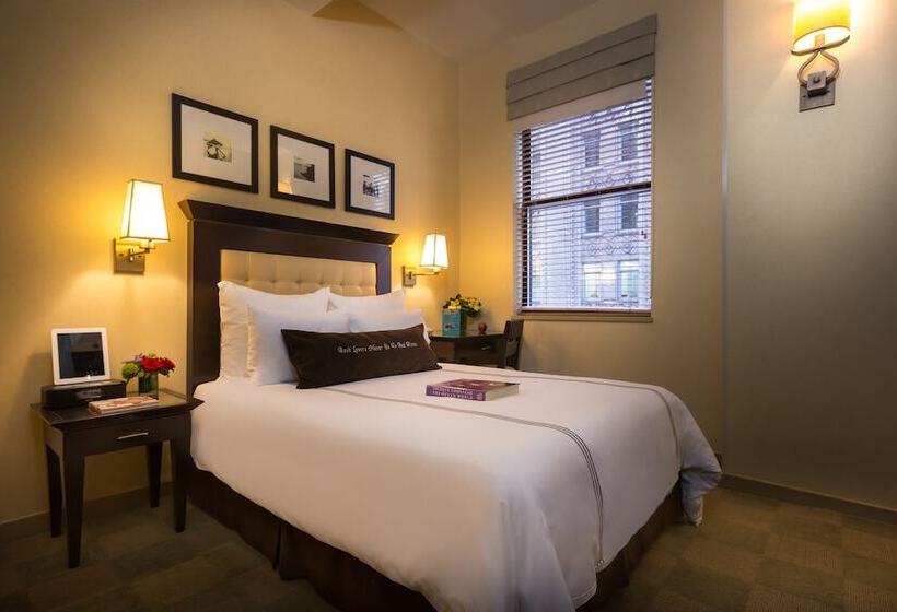 带双人床的基本房间, Library Hotel By Library Hotel Collection