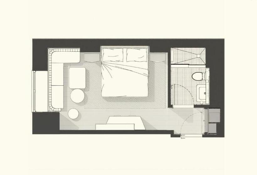 带大床的高级房间, The Manner
