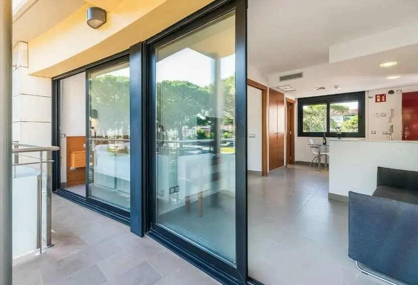 １ベッドルームアパートメント, Aparthotel Las Palmeras Castelldefels