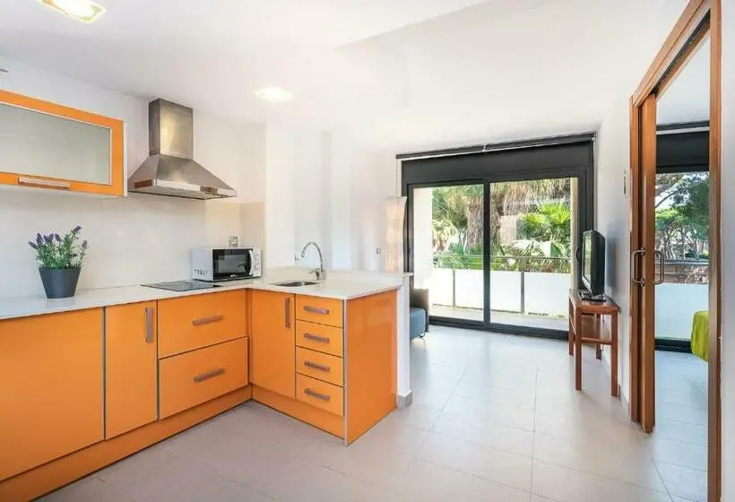 １ベッドルームアパートメント, Aparthotel Las Palmeras Castelldefels