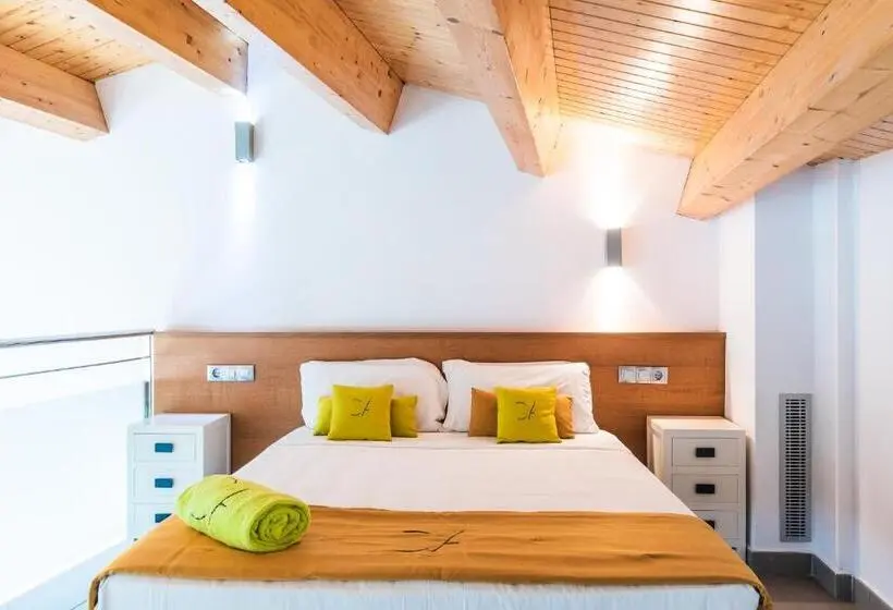 １ベッドルームドゥプレックスアパートメント, Aparthotel Las Palmeras Castelldefels