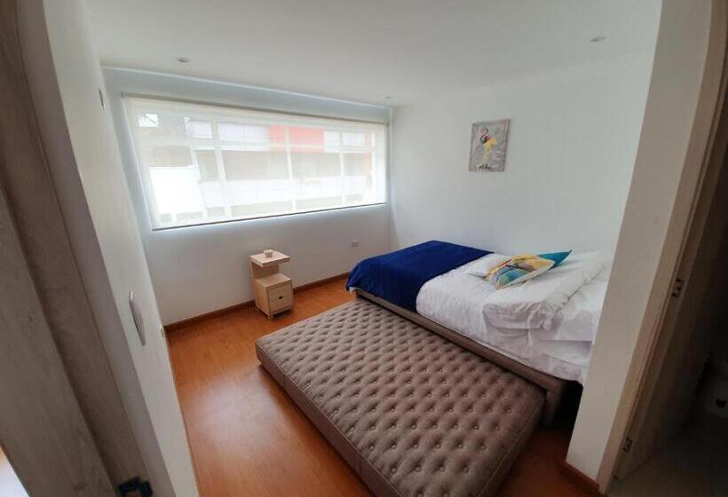 Apartamento 3 Dormitórios, Homy Apartamentos #4   Corferias, Embassy, Airport, G12, Un, Agora