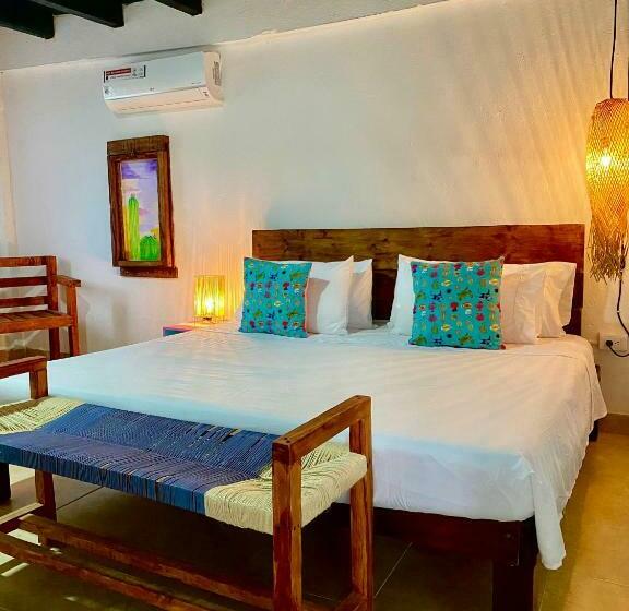 اتاق استاندارد با تخت بزرگ, Vito Hotel Boutique Taganga