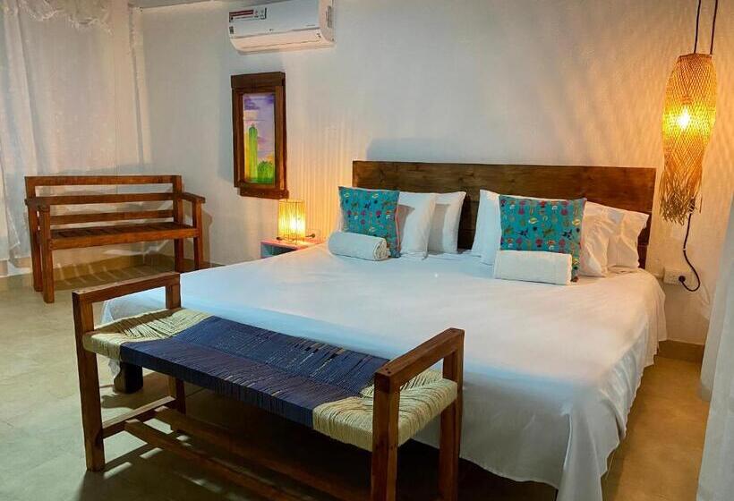 اتاق استاندارد با تخت بزرگ, Vito Hotel Boutique Taganga