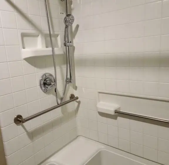 身障者適用キングサイズベッドルーム, Cobblestone Inn & Suites  Trenton