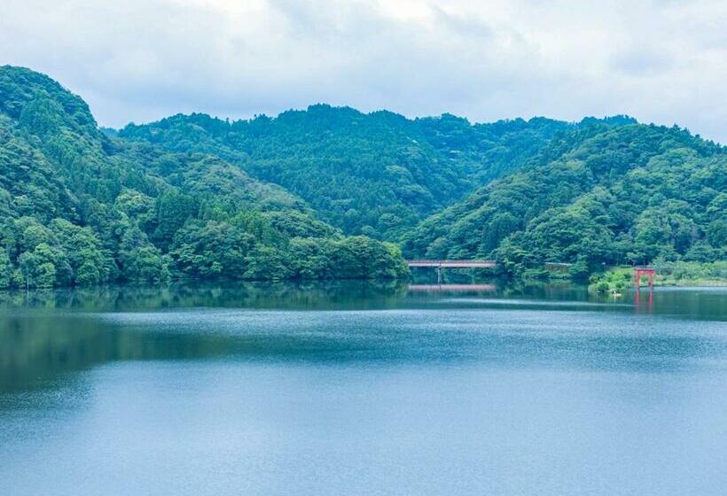 חדר סטנדרט נוף לאגם, Kameyama Onsen