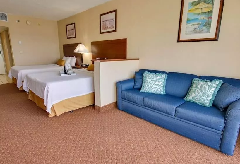 身障者適用クイーンサイズベッドルーム, Princess Bayside Beach