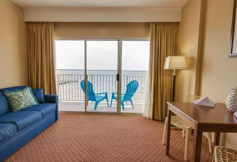 身障者適用クイーンサイズベッドルーム, Princess Bayside Beach