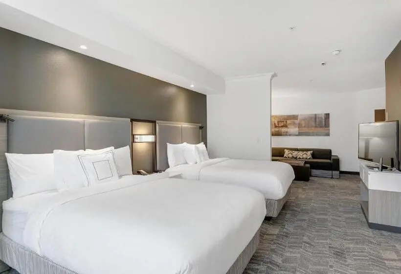 Suite Queen Bed, Springhill Suites By Marriott Sacramento Natomas
