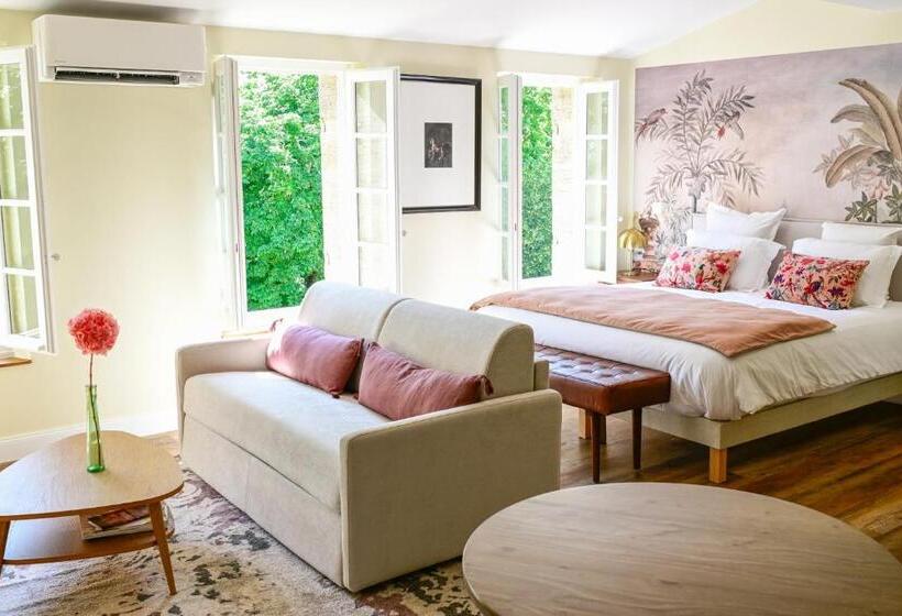 Апартаменты 1 Спальня Вид на Бассейн, Pavillon Des Millésimes