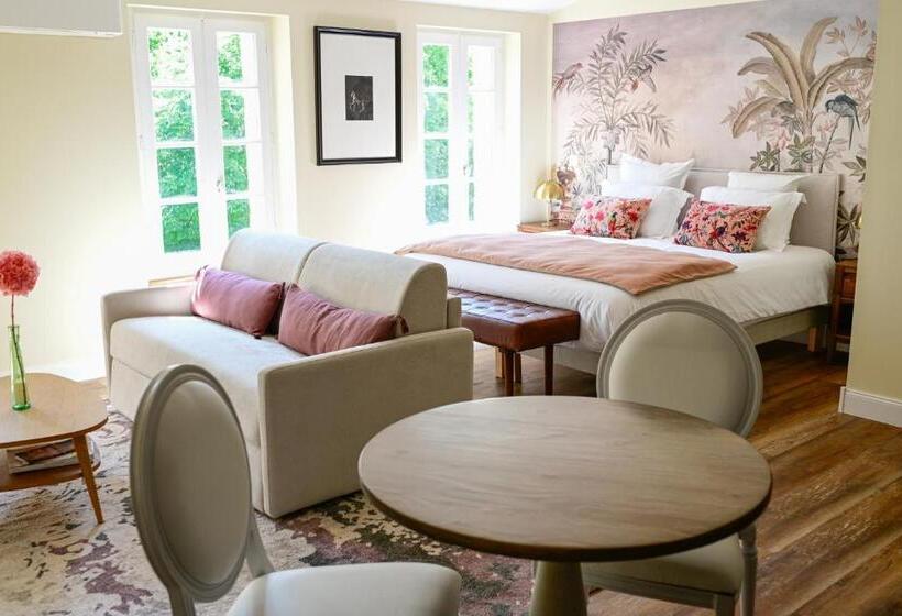 Апартаменты 1 Спальня Вид на Бассейн, Pavillon Des Millésimes