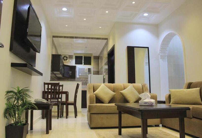 침실 1개 디럭스 아파트, Dar Al Jood Hotel Units