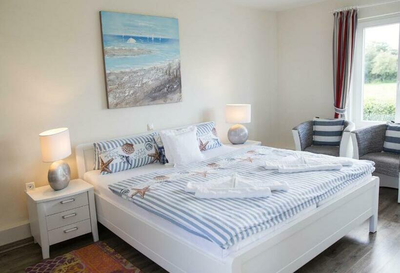 스탠다드 룸 바다 전망, Ostseehotel Hunhoi