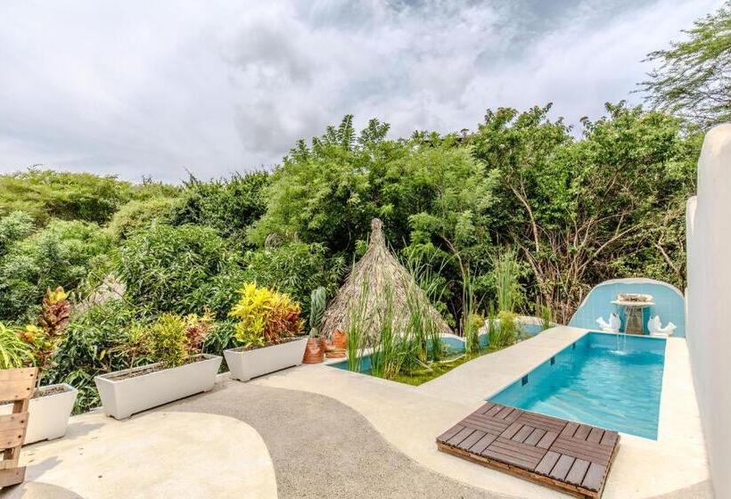 Standard room with outdoor bath, Casa Caracola