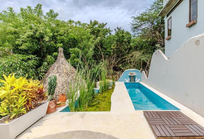 Standard room with outdoor bath, Casa Caracola