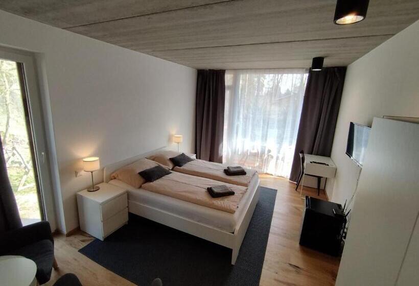 اتاق استاندارد با بالکن, Penzion Kůlna