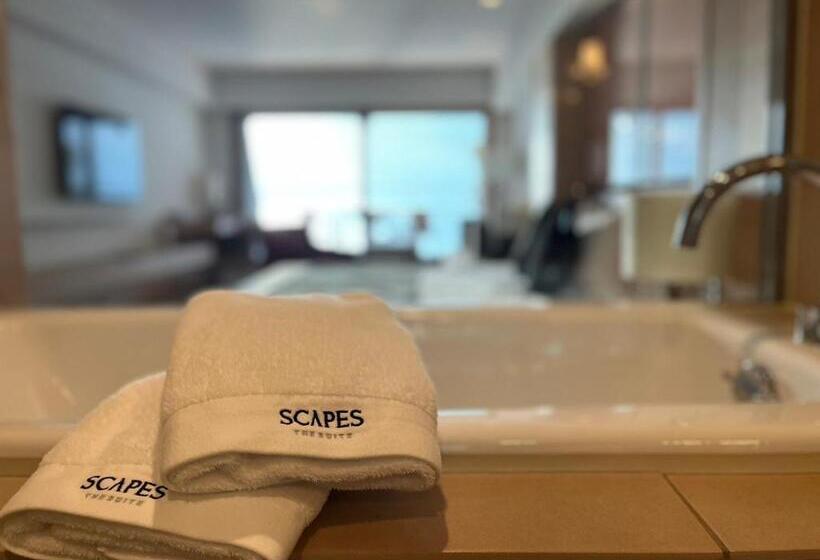 חדר סופריור מיטת קווין, Scapes The Suite