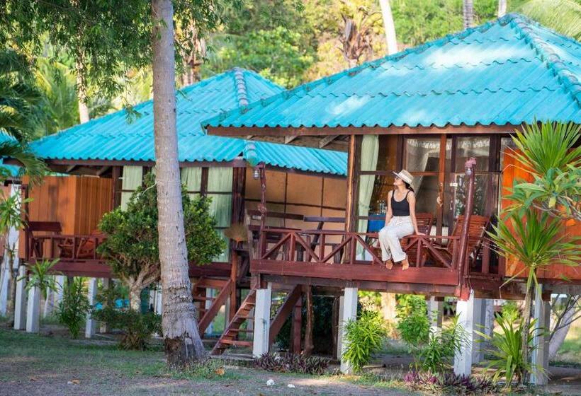 בקתה סטנדרטית עם נוף לים, Libong Beach Resort