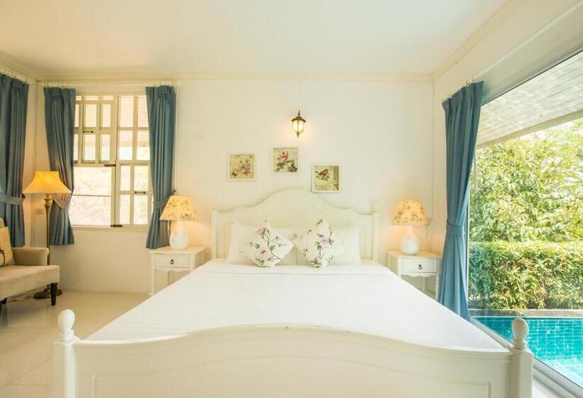 Вилла с 1 спальней и бассейном, The Natural Garden Resort