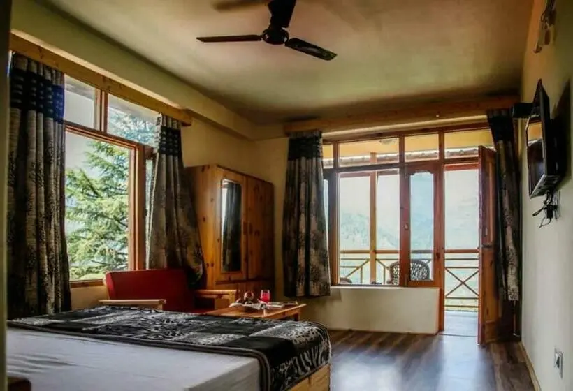 デラックスルーム, Soham S Chateau De Naggar   Manali