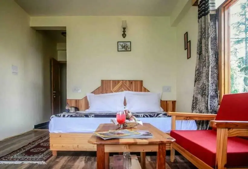 デラックスルーム, Soham S Chateau De Naggar   Manali