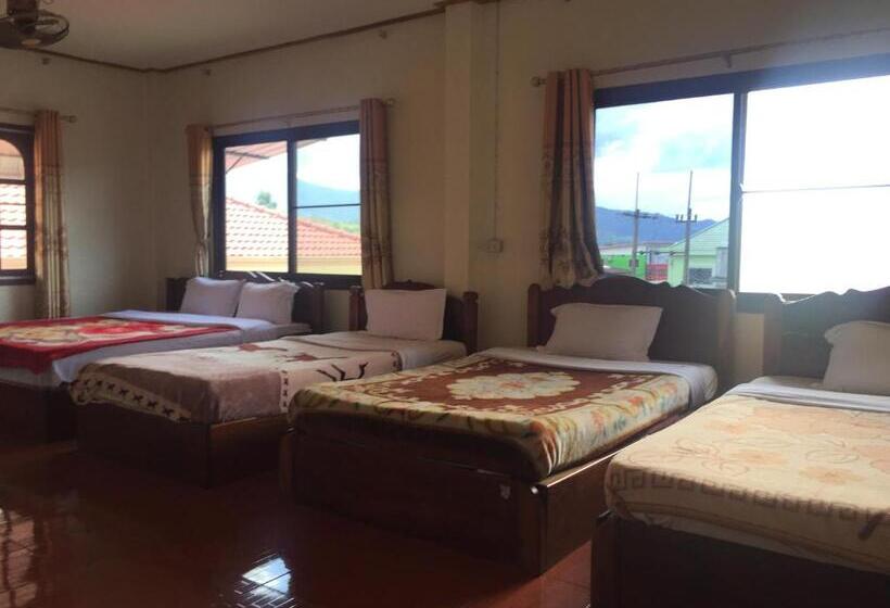 غرفة ديلوكس رباعية, Oudomphone Guesthouse 2