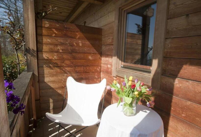 חדר סטנדרט לשלושה עם מרפסת, Eco Hotel Locanda Del Giglio