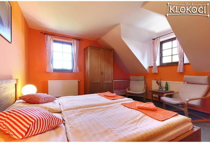 غرفة قياسية, Pension Klokočí