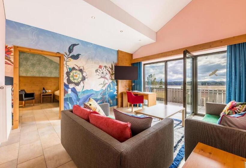 Апартаменты Дюплекс 1 Спальня, Allgäu Hotel Elbsee