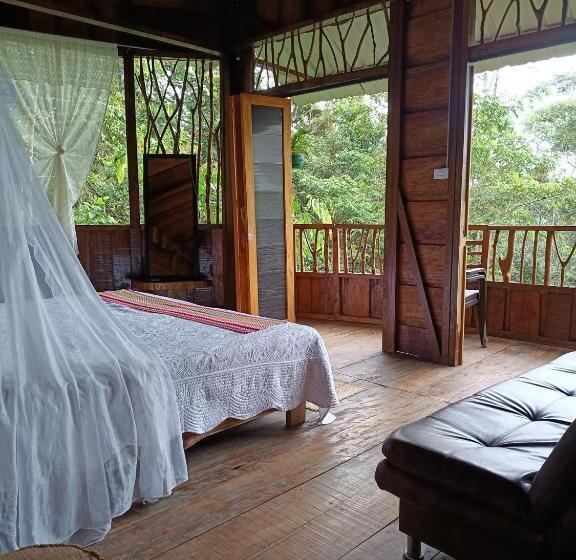 חדר דלוקס עם מרפסת, Huaca Huaca Hostel