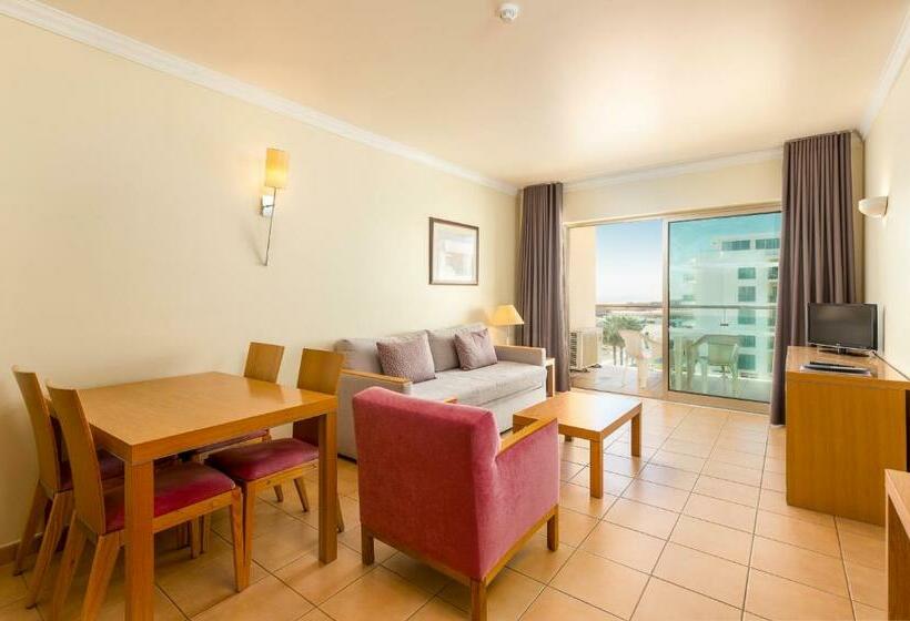 شقة غرفتين نوم إطلالة جانبية على البحر, Apartamento Dunamar