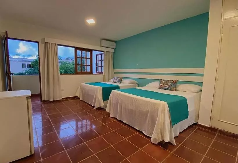 اتاق استاندارد با 2 تخت دوبل, Calypso Beach Hotel By The Urbn House Santo Domingo Airport