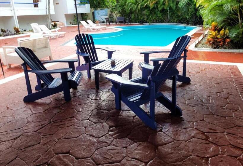 标准间带露台, Calypso Beach Hotel By The Urbn House Santo Domingo Airport