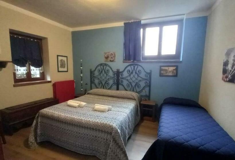 חדר סטנדרט לשלושה, Bed & Breakfast Barba Bertu