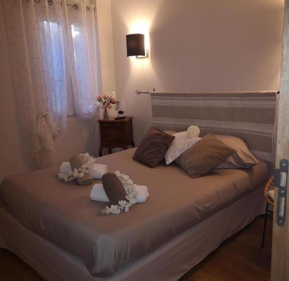 带2个卧室的套房, Auberge De L Helvie Chez Coco & Ricou
