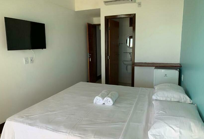 اتاق استاندارد با بالکن و چشمانداز دریا, Casa Praia Da Pipa