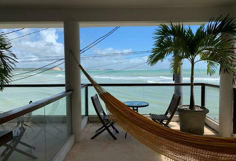 اتاق استاندارد با بالکن و چشمانداز دریا, Casa Praia Da Pipa