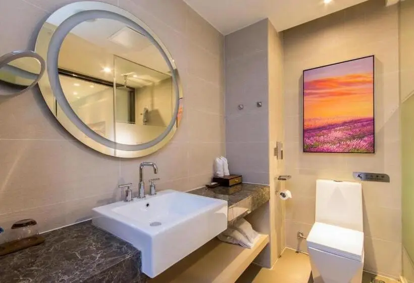 Deluxe-huone King-vuode, Lavande Hotel Qingyuan Sports Park Municipal Government