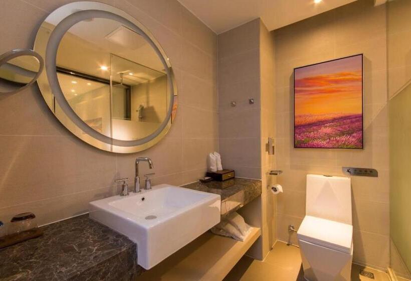 Номер Deluxe Кровать Кинг, Lavande Hotel Qingyuan Sports Park Municipal Government