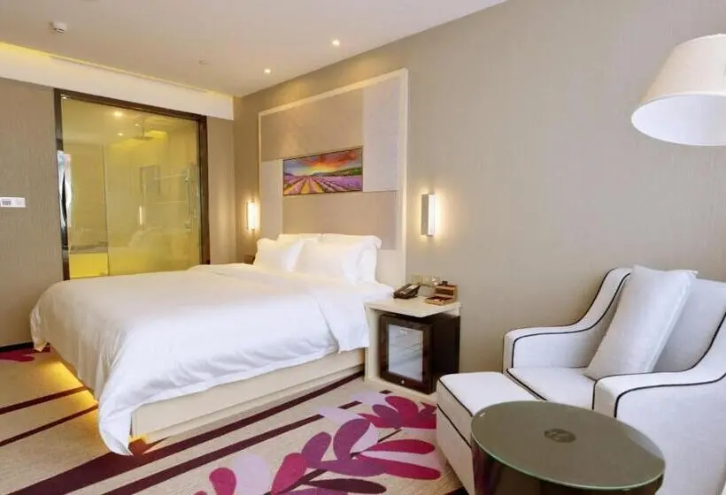 Deluxe-huone King-vuode, Lavande Hotel Qingyuan Sports Park Municipal Government