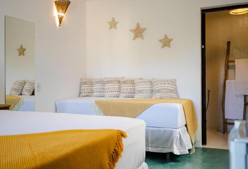 اتاق استاندارد سه تخته با بالکن, Casa Elea