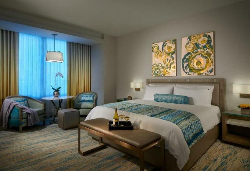 스탠다드 룸 킹사이즈 침대, The Guitar Hotel At Seminole Hard Rock Hotel & Casino