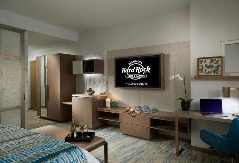 디럭스 룸, The Guitar Hotel At Seminole Hard Rock Hotel & Casino