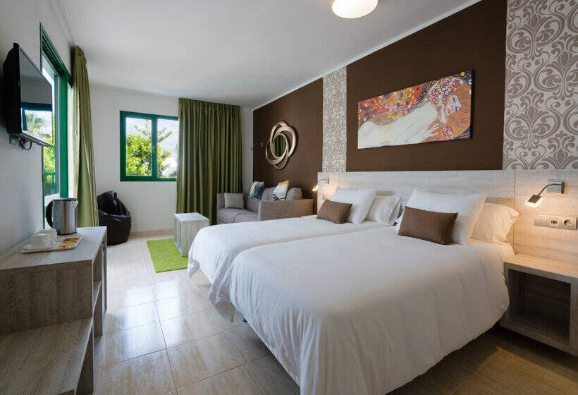 带2个卧室的套房, Apartamentos Galeon Playa