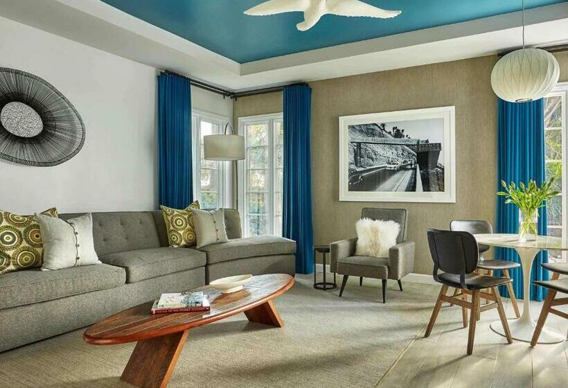 带大床的套房, Fairmont Miramar Hotel & Bungalows