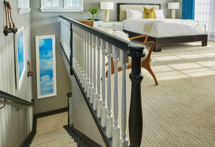 带大床的套房, Fairmont Miramar Hotel & Bungalows