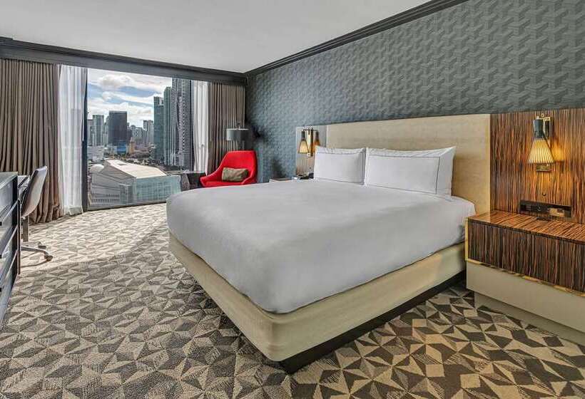 주니어 스위트 킹사이즈 침대, Hilton Miami Downtown