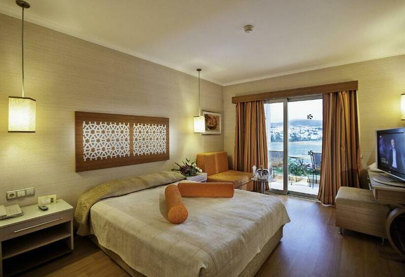 غرفة قياسية مطلّة علي البحر, Royal Asarlik Beach