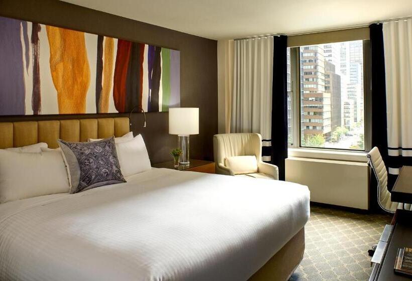 适合残疾人士使用的带超级大床的标准间, The Fifty Sonesta Hotel New York