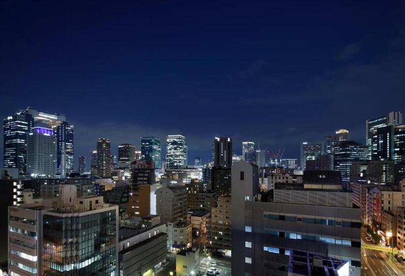 クイーンサイズベッドのスタンダードルーム, Moxy Osaka Shin Umeda